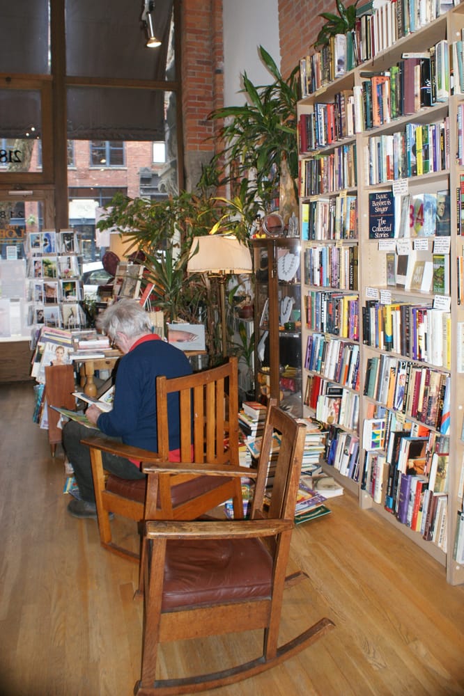 John Siscoe at The Globe Books in Seattle