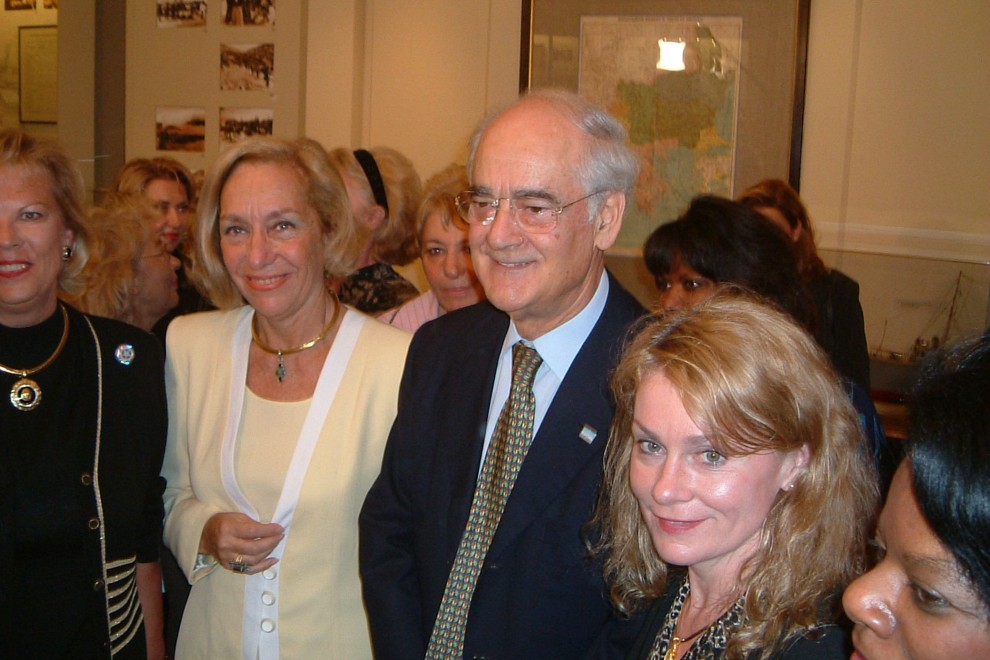 Patricia Vaccarino with EAWC and President of Greece